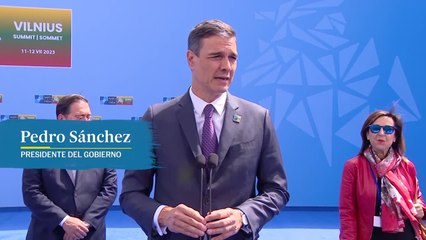 Sánchez: "España va a anunciar un despliegue de soldados en Eslovaquia"