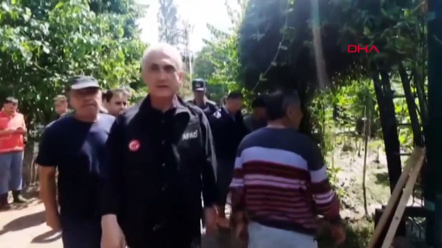 Starker Regen und Überschwemmungskatastrophe in Kastamonu Cide