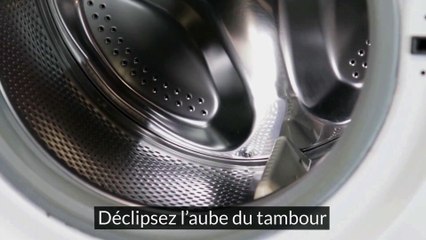 Comment changer l'aube de tambour de mon lave-linge ?