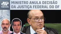 Schelp e Beraldo analisam Gilmar Mendes desarquivar ação contra Bolsonaro