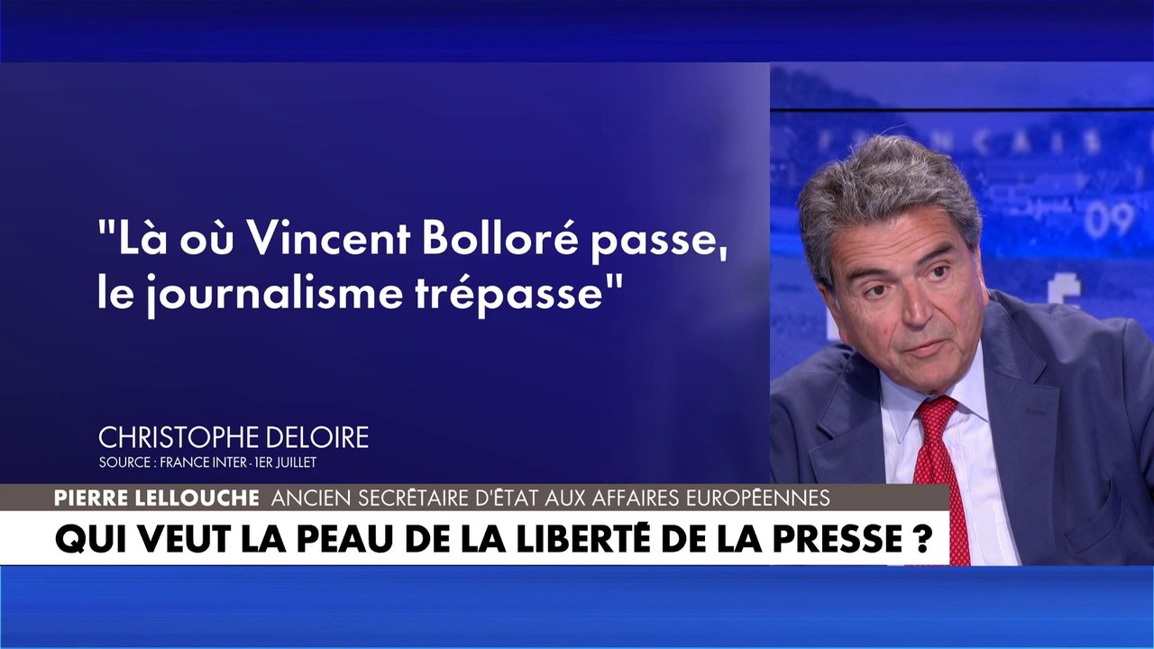 Pierre Lellouche : «Pourquoi un camp contre l’autre ? Le fond du sujet c’est que la plupart des journalistes ont le cœur gentiment à gauche et qu’ils n’aiment pas trop les autres voix»