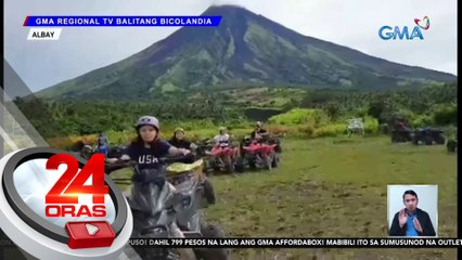 Ruta at tagal ng ATV rides, binago para palayo sa bulkan | 24 Oras