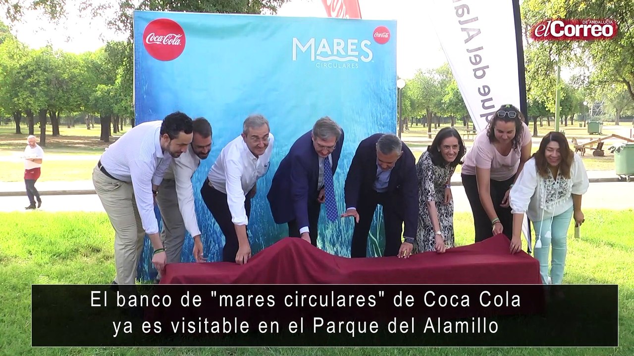 El banco de mares circulares de Coca Cola ya es visitable en el Parque del Alamillo