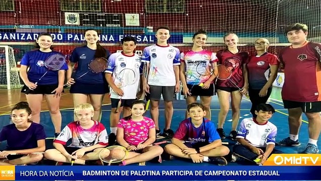 JHN - MIDTV - BADMINTON DE PALOTINA PARTICIPA DE CAMPEONATO ESTADUAL