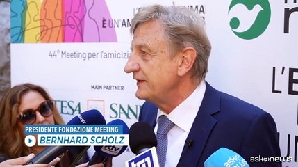 Meeting Rimini, Scholz: filo conduttore miglioramento relazioni