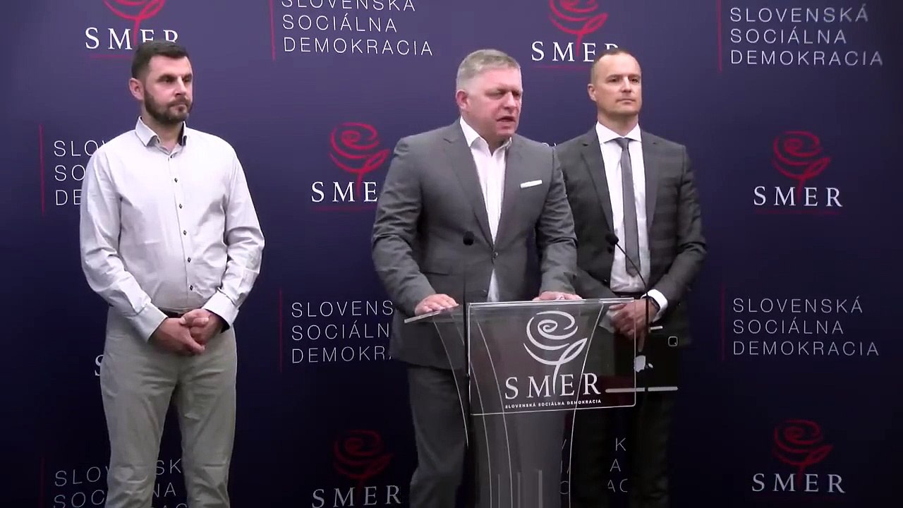 ZÁZNAM: TK predsedu strany Smer-SD Roberta Fica