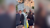 El extravagante outfit de Haaland junto a su novia en Italia: un traje de más de 3000 euros