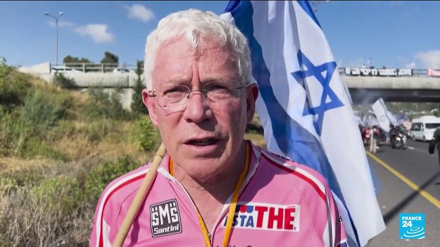 Israelis block highways in nationwide protests of government's plan to overhaul judiciary