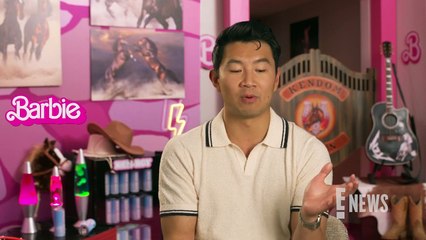 Simu Liu Tells How Ryan Gosling Exuded Ultimate Kenergy for Barbie _ E! News