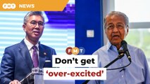 Dr M slams ‘over-excited’ Tengku Zafrul over misquoted report