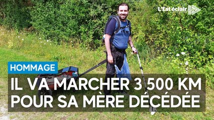 Il va marcher 3 500 km entre Paris et Istanbul pour faire passer des messages de paix