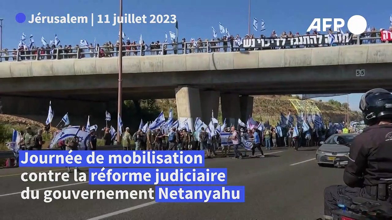 Israël: manifestations contre la réforme judiciaire après un vote crucial