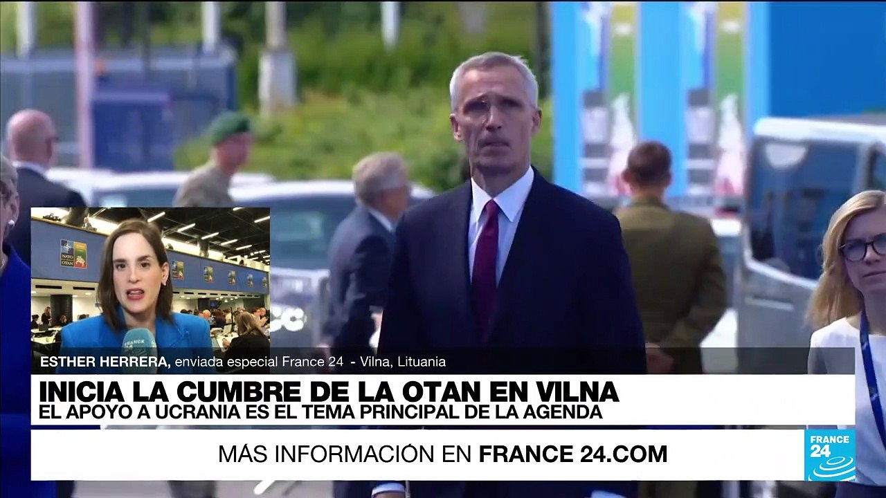 Informe desde Vilna: inicia la cumbre de la OTAN con Ucrania como tema principal