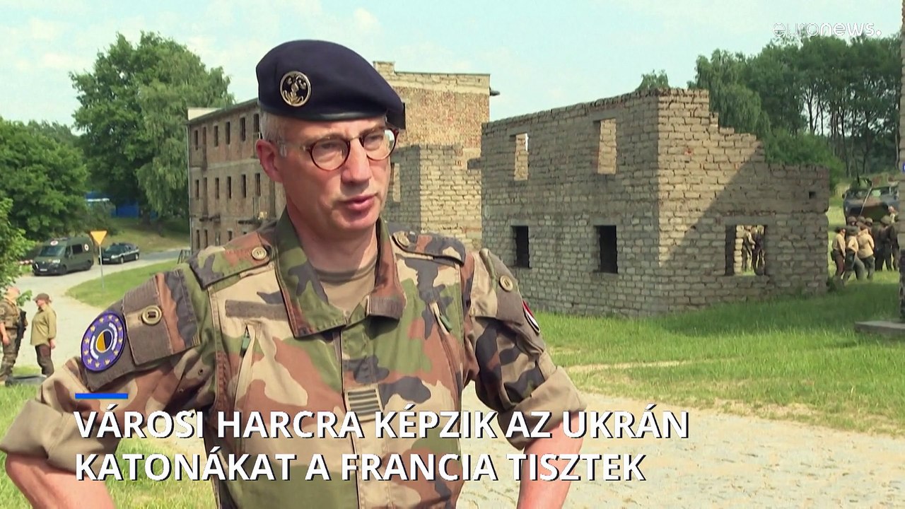 Városi harcra képzik francia tisztek az ukrán k...