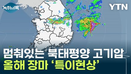 북태평양 고기압이 왜?...올해 장마 '특이현상' [Y녹취록] / YTN
