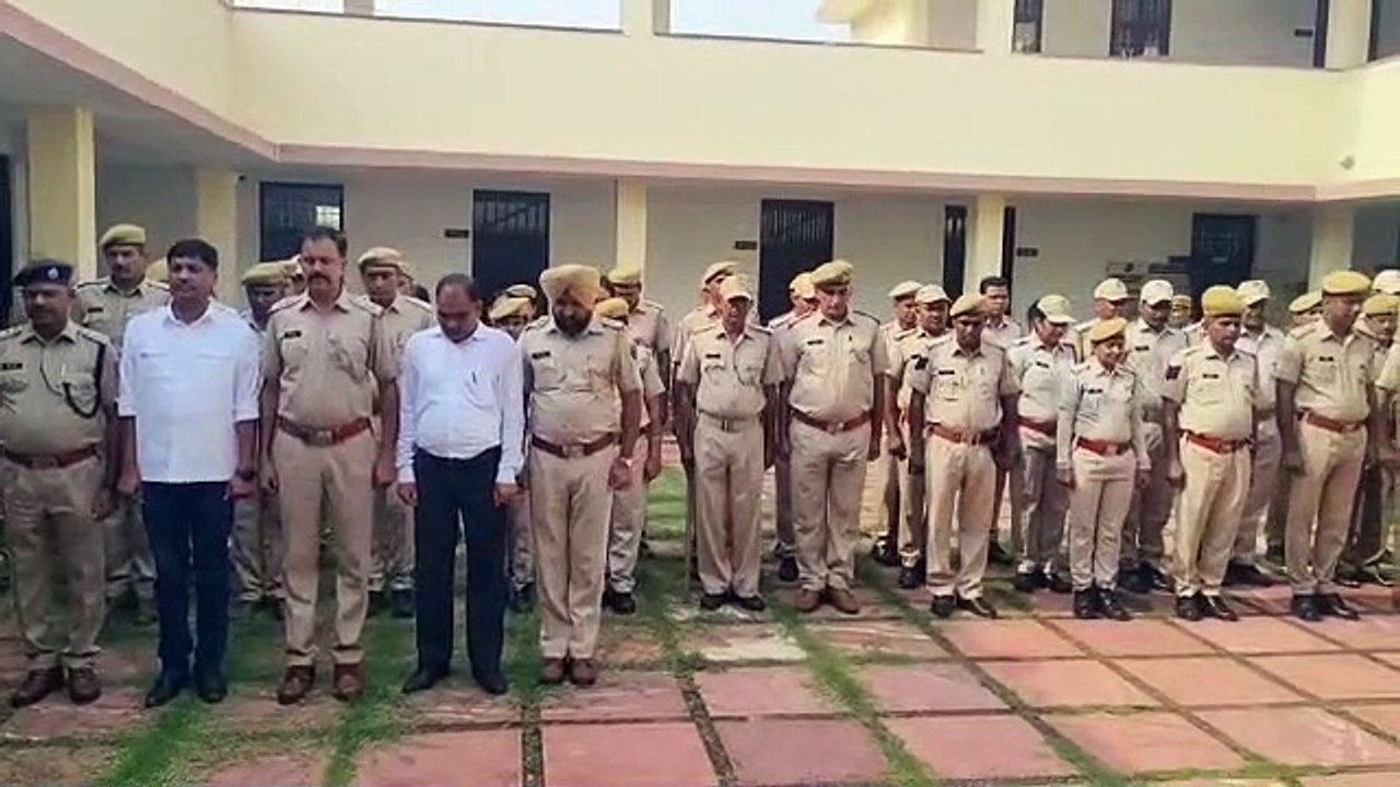 Big News: थानाधिकारी व कांस्टेबल की हत्या, सात आरोपियों को आजीवन कारावास, पुलिस ने मार्च निकालकर दी श्रद्धांजलि