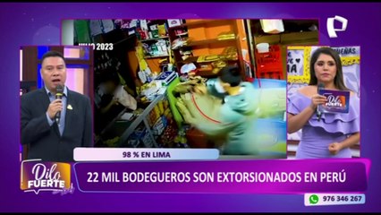 Extorsión a bodegueros se incrementa en el país, según presidente de la asociación