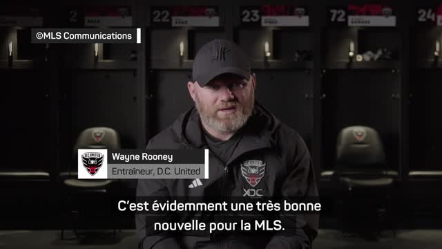 Inter Miami - Rooney fan de l'arrivée de Messi