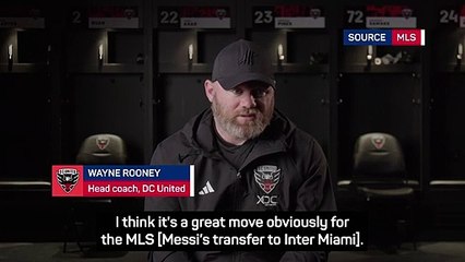 Lionel Messi 'arguably the best ever' - Rooney