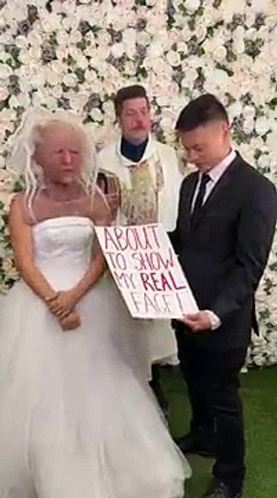 seeing wife face for first time @shorts