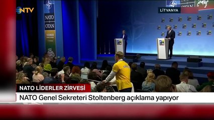Son Dakika: NATO Genel Sekreteri Stoltenberg: Ukrayna'yı NATO'ya yaklaştırma konusunda 3 maddelik planda anlaştık