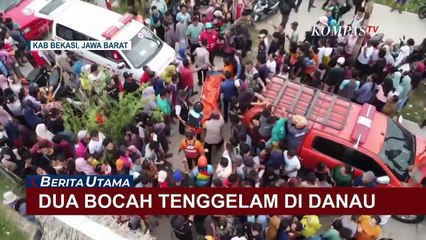 Télécharger la video: Pencarian 2 Bocah Tenggelam di Danau, 1 Korban Usia 13 Tahun Ditemukan Tewas di Kedalaman 10 Meter!