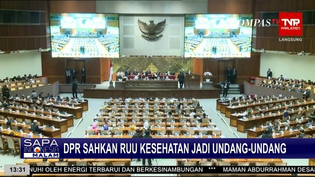 DPR Sahkan RUU Kesehatan Jadi Undang-Undang, Menkes: UU Jamin Pelayanan Kesehatan Lebih Baik