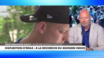 Jean-Christophe Couvy sur la disparition d'Émile : «Il ne faut pas écarter qu'il peut y avoir un suspect dans les gens qui viennent chercher»