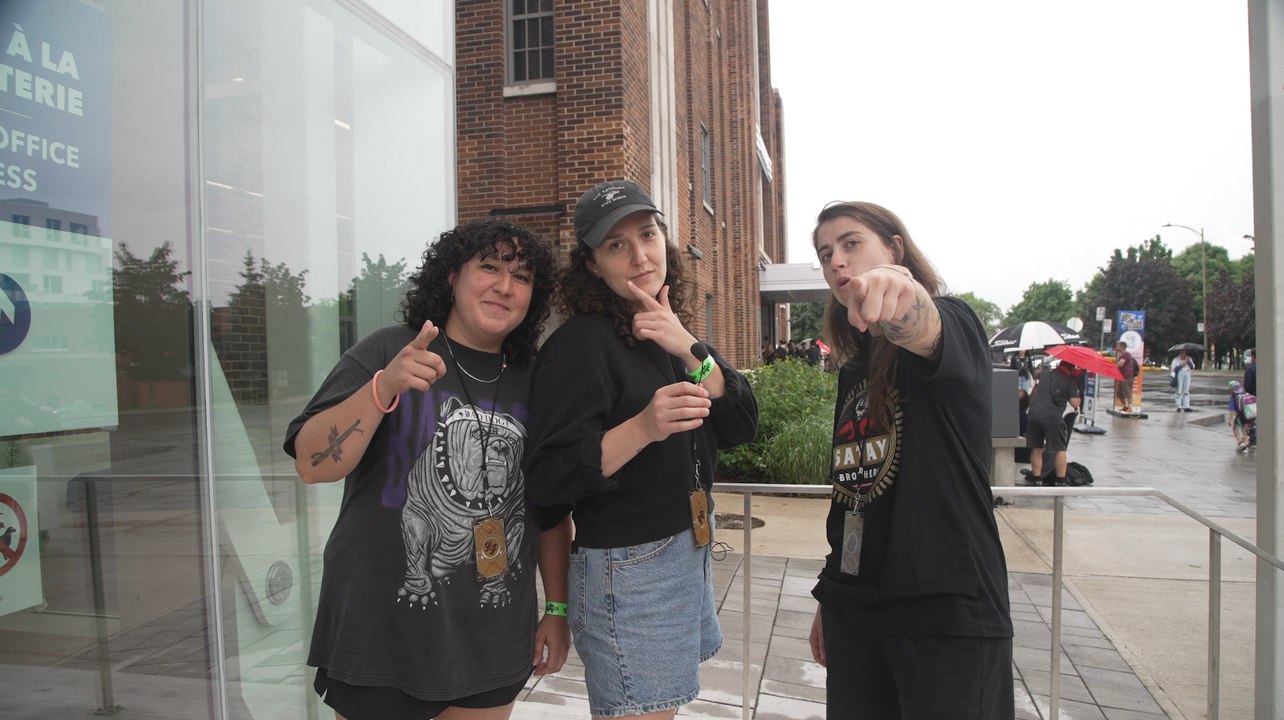 Les Shirley en première des Foo Fighters