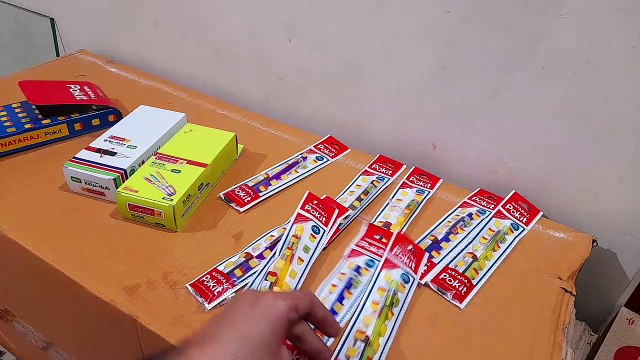 Unboxing and Review of camlin klick, Grip Max, NATARAJ Pokit 0.7 mm pencil