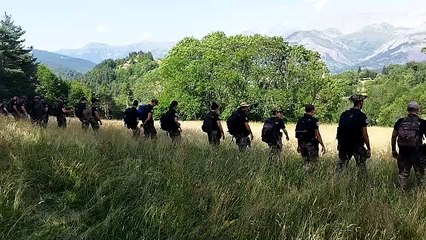 Opération de ratissage par une cinquantaine de militaires pour retrouver le petit Émile.
