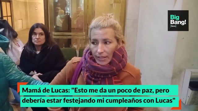 Mamá de Lucas: Esto me da un poco de paz, pero debería estar festejando mi cumpleaños con Lucas