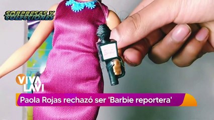 Paola Rojas rechazó ser "Barbie reportera"