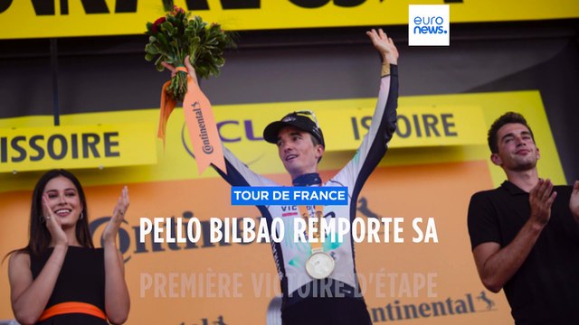 Tour de France 2023 : Pello Bilbao s’impose au sprint à l’issue d’une dixième étape au Puy-de-Dôme