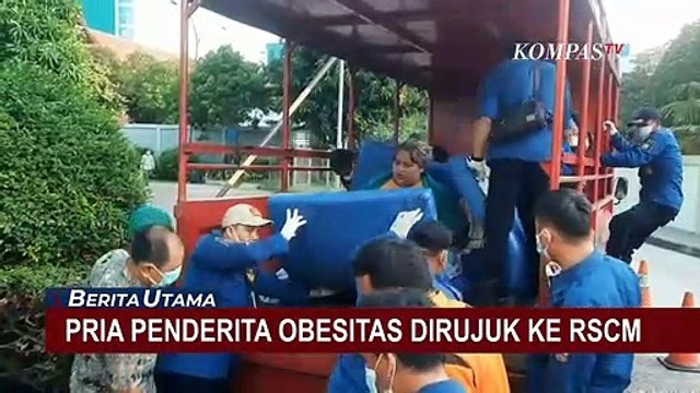 Cipto Raharjo, Pria Penderita Obesitas Berbobot 200 Kg Asal Tangerang Dirujuk ke RSCM Jakarta