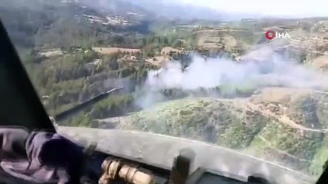 Deux incendies de forêt à Adana également maîtrisés