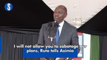 I will not allow any other Kenyan to die over demos, Ruto