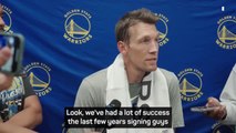 Dunleavy unveils details of Warrior's Saric signing