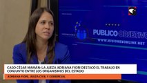 Caso César Mamán: La jueza Adriana Fiori destacó el trabajo en conjunto entre los organismos del Estado