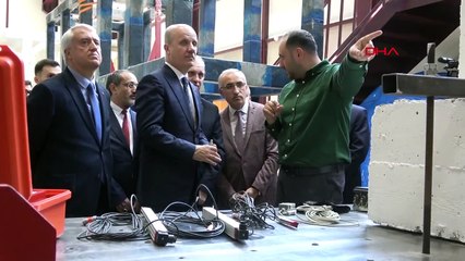 YÖK Başkanı KTÜ'de TUSAŞ Laboratuvarının Açılışına Katıldı