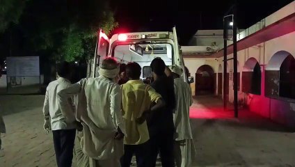 दो बाइक टकराई,  एक घायल