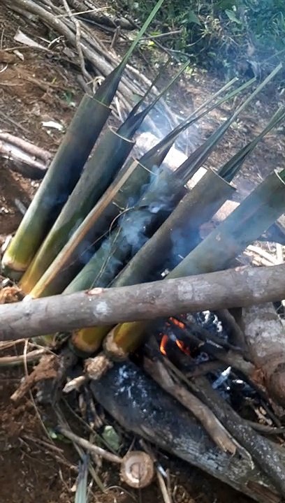 Masak nasi tradisional