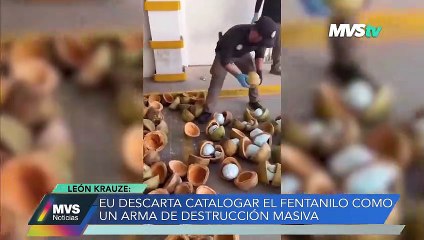 EU DESCARTA CATALOGAR EL FENTANILO COMO UN ARMA DE DESTRUCCIÓN MASIVA