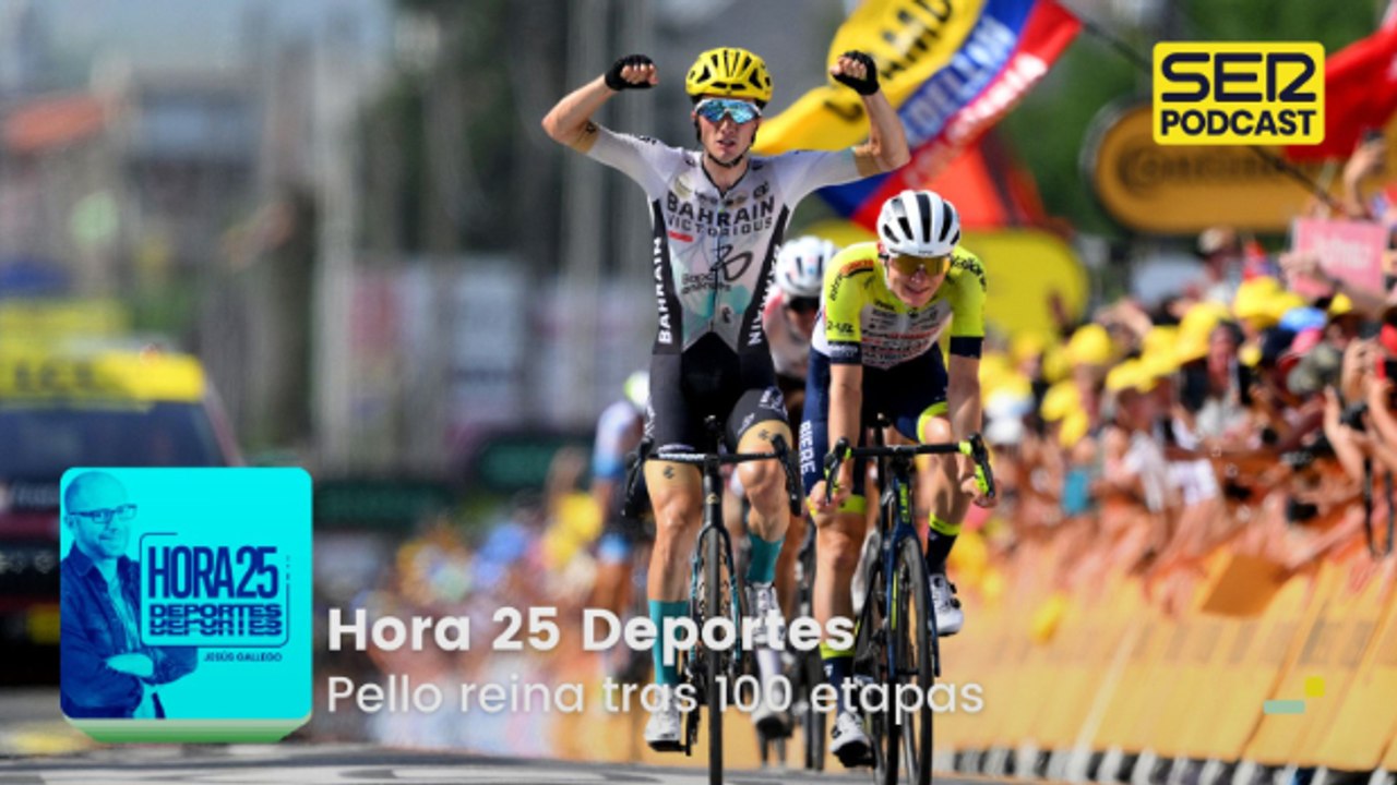 Pello reina tras 100 etapas