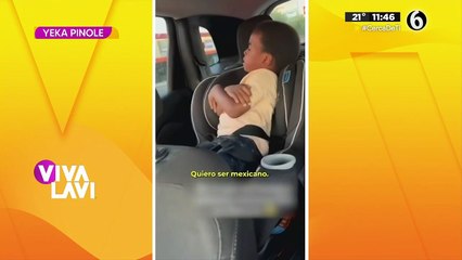 Niño llora porque quiere ser mexicano para comer quesadillas
