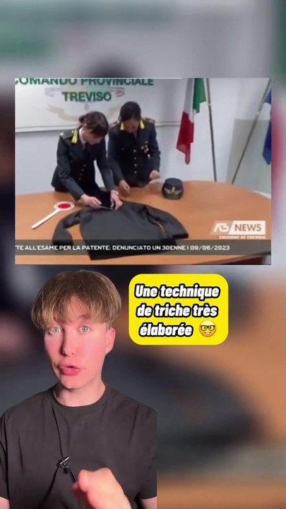 Une technique de triche très élaborée - Vidéo Dailymotion