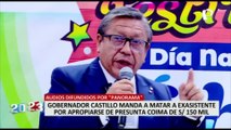 Ciro Castillo: Procuraduría denuncia a gobernador regional del Callao tras audios revelados por Panorama