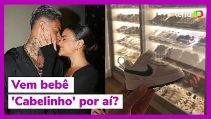 Bella Campos e MC Cabelinho deixam fãs confusos sobre suposta gravidez