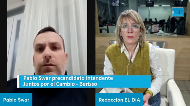 Pablo Swar precandidato intendente Juntos por el Cambio - Berisso