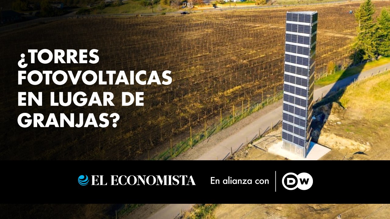 ¿Torres fotovoltaicas en lugar de granjas?